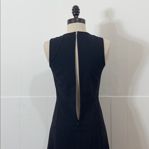 Theory Osiera Pleated Drop Waist Dress - Picture 7 of 9